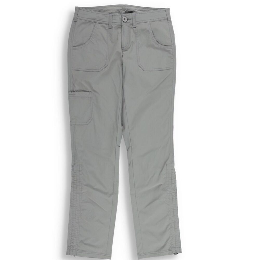 The North Face Mapleton Tech pant beige inner tie and cuff roll up tabs size 10